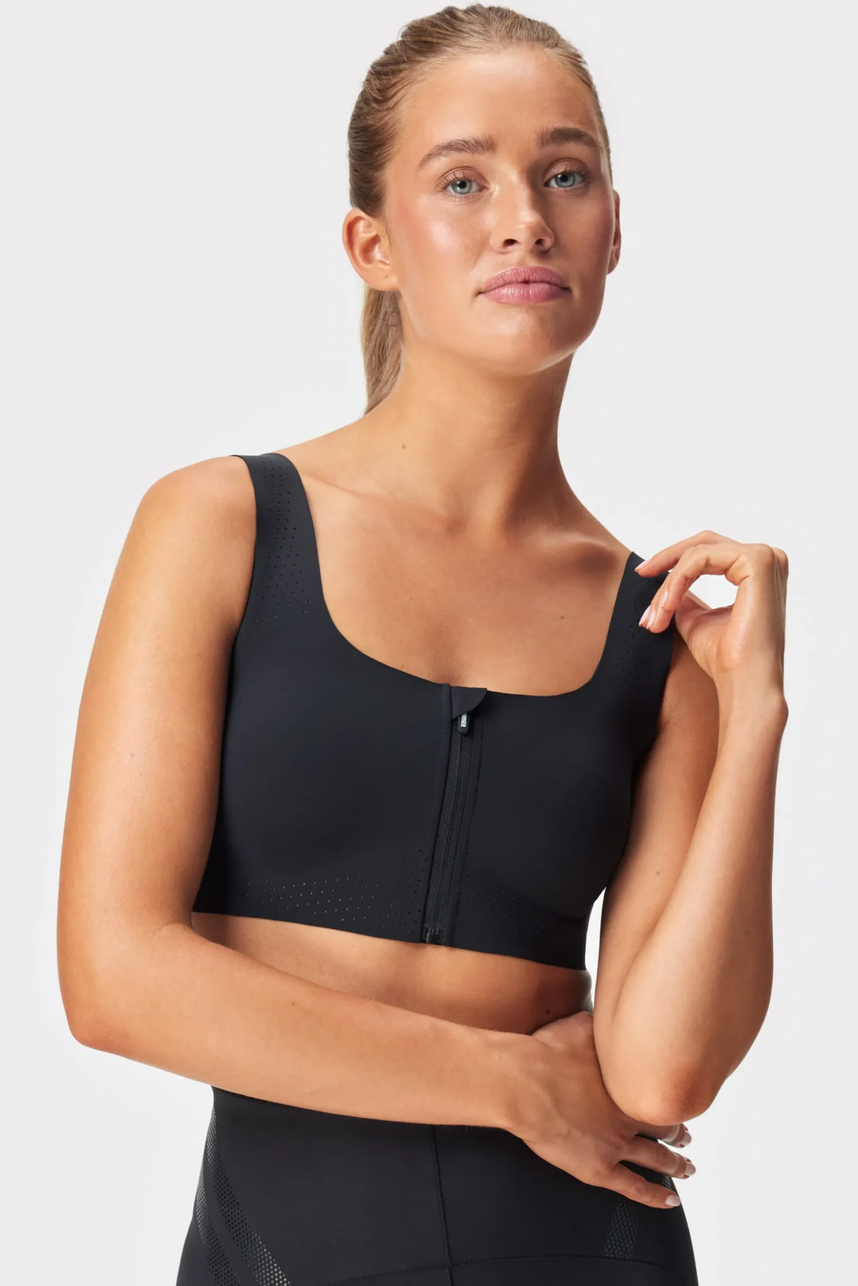 Lasercut Zip Sport-BH