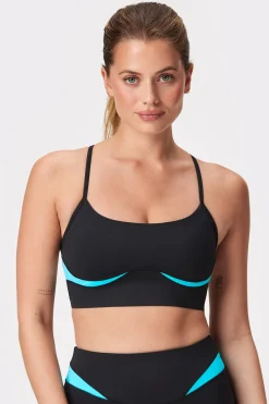 Ready Strap Sports Bra Blue Atoll