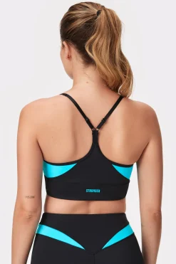 Ready Strap Sports Bra Blue Atoll