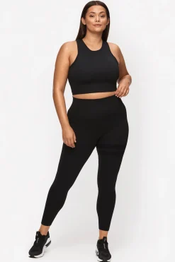 Rib Seamless Tights