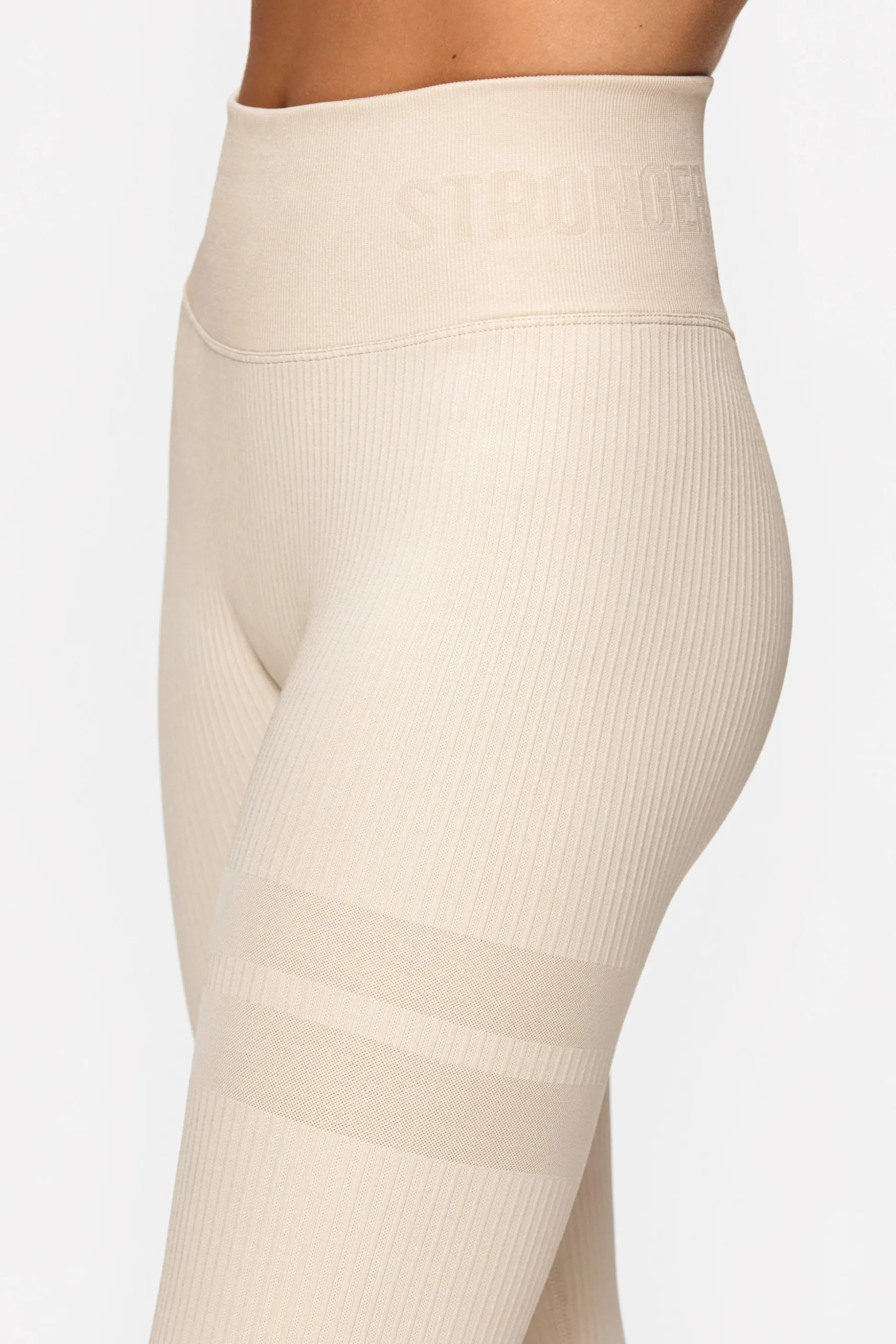 Rib Seamless Tights