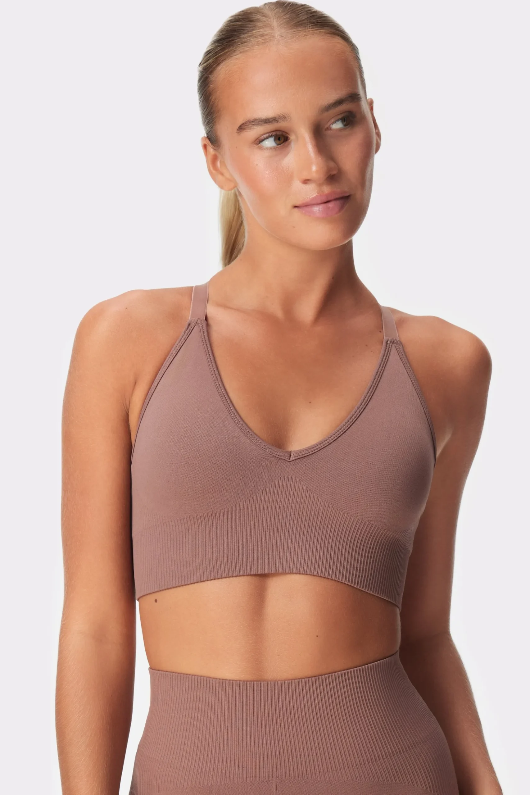 Seamless V-Neck Sport-BH