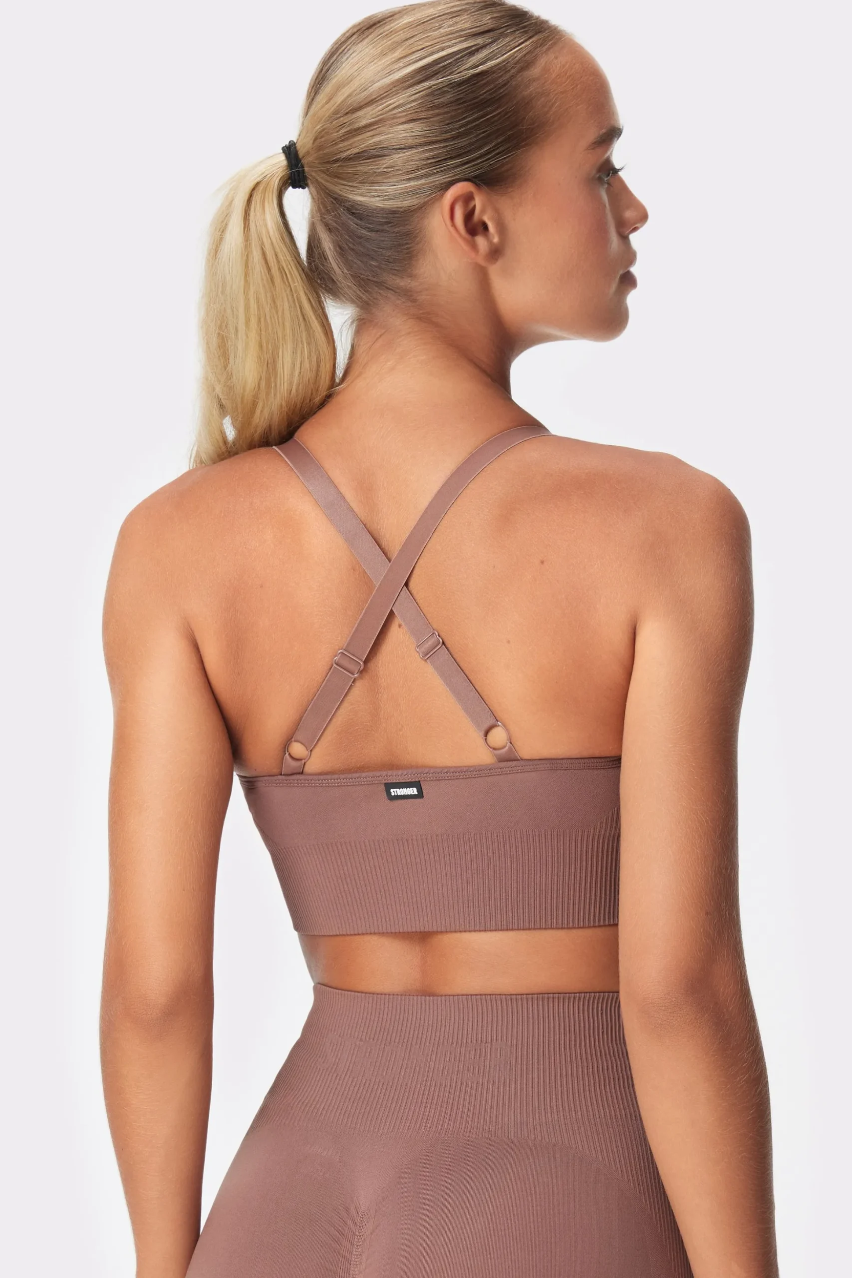 Seamless V-Neck Sport-BH