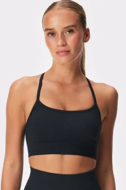 Serena Seamless Sports Bra Black