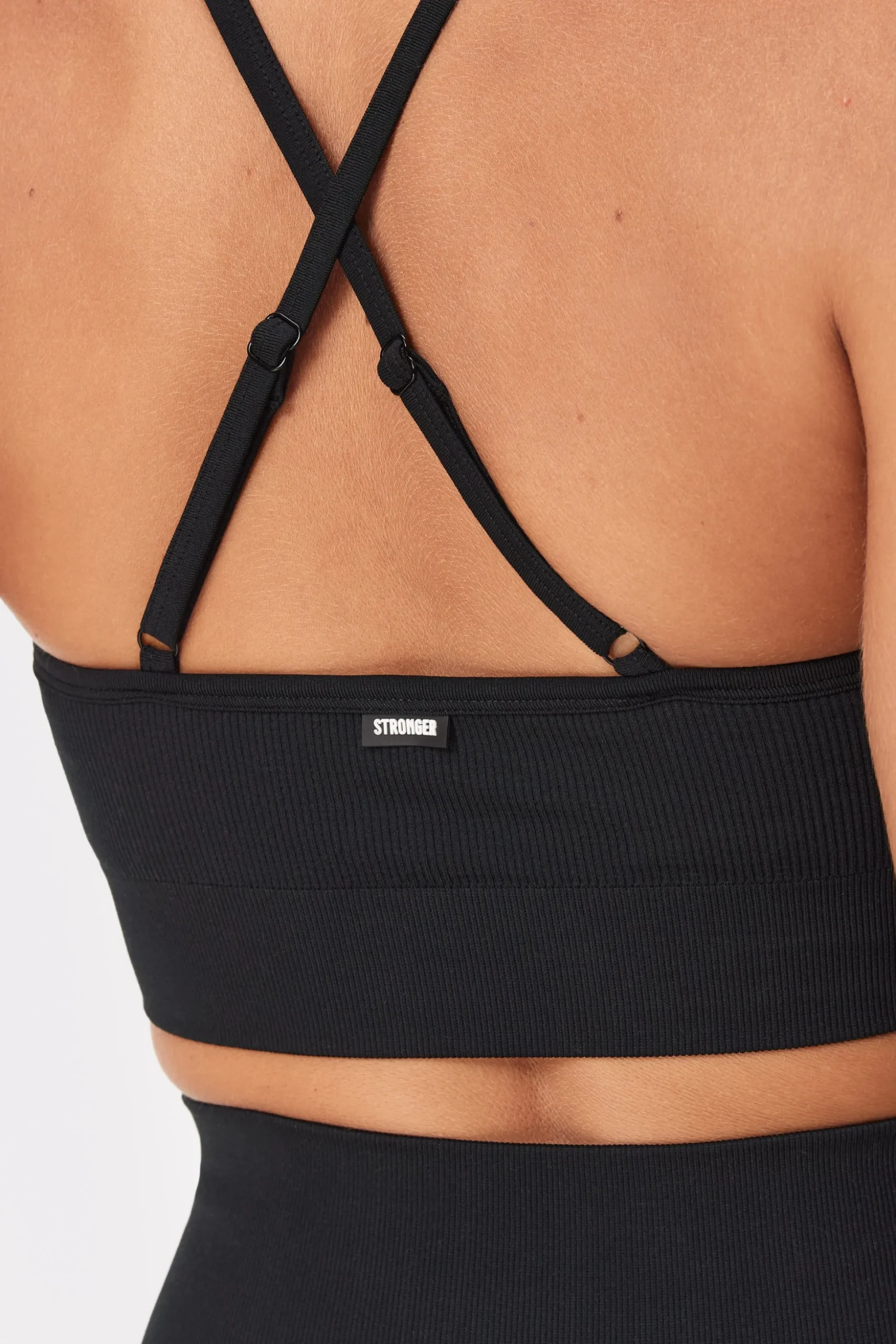 Serena Seamless Sports Bra Black