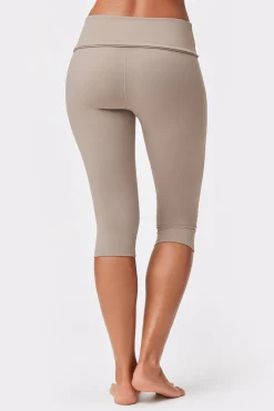Soft Fold Over Capri Tights