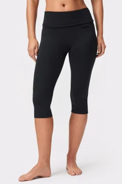 Soft Fold Over Capri Tights
