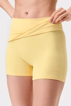 Soft Fold Over Mini Shorts